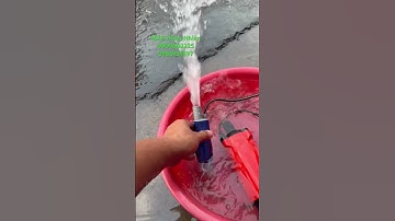 Máy bơm chìm pin 280k bao ship #mayxaydunghongnhien #shots