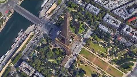 Travel Video Resource:    Eiffel Tower Zoom In [FREE USE]