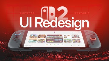 I Redesigned the Nintendo Switch 2 UI