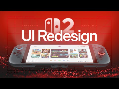 I Redesigned the Nintendo Switch 2 UI