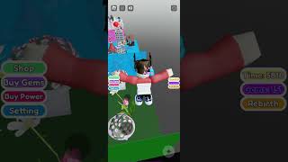 How to hack the game Every second u become stronger in roblox #roblox #shorts