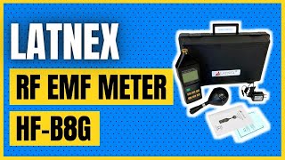 LATNEX RF EMF Meter HF-B8G High Frequency 10Mhz-8Ghz