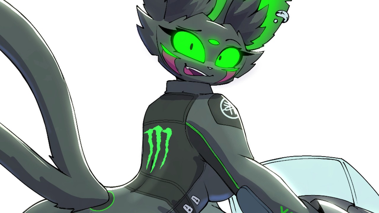 Monster Energy Girl Faster Gear | ArzyParzy Comic Dub