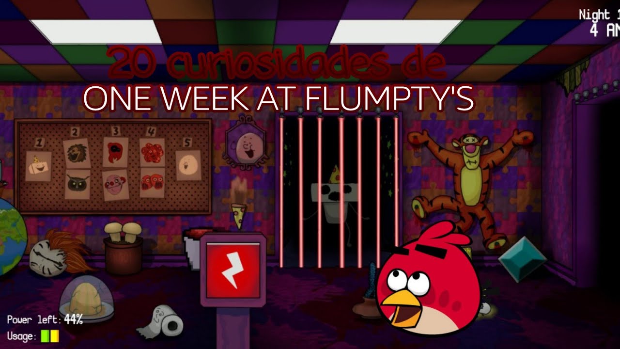 20 curiosidades de One week at flumpty's (especial de 2023) - YouTube