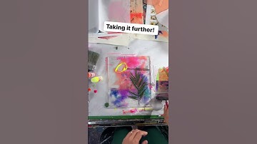 Get Creative with Us! Try this Gelli Printing!