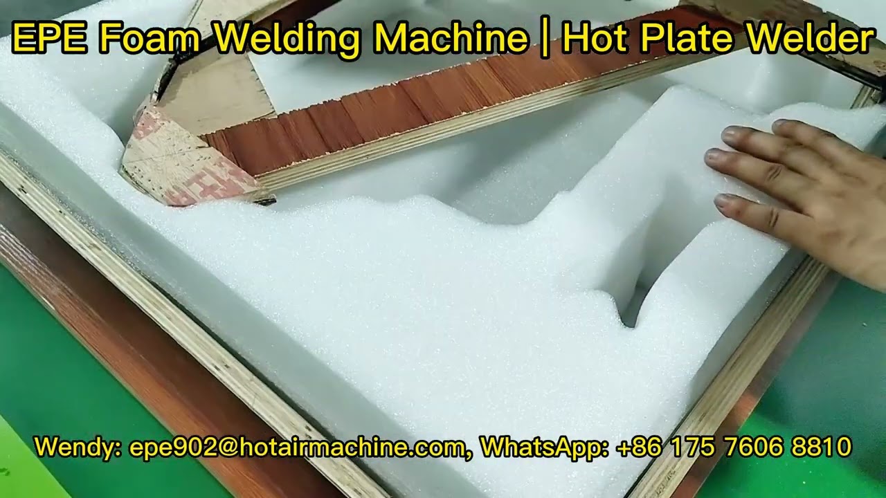 EPE Foam Welding Machine | Polyethylene Close Cell Foam Hot Plate Welder