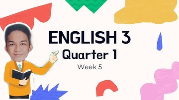 QUARTER 1 | WEEK 5 | ENGLISH 3 | CVC PATTERN