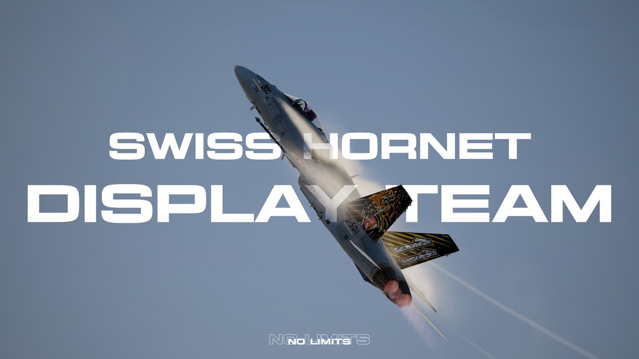 DCS | Swiss Hornet Display | Low Show | In Switzerland