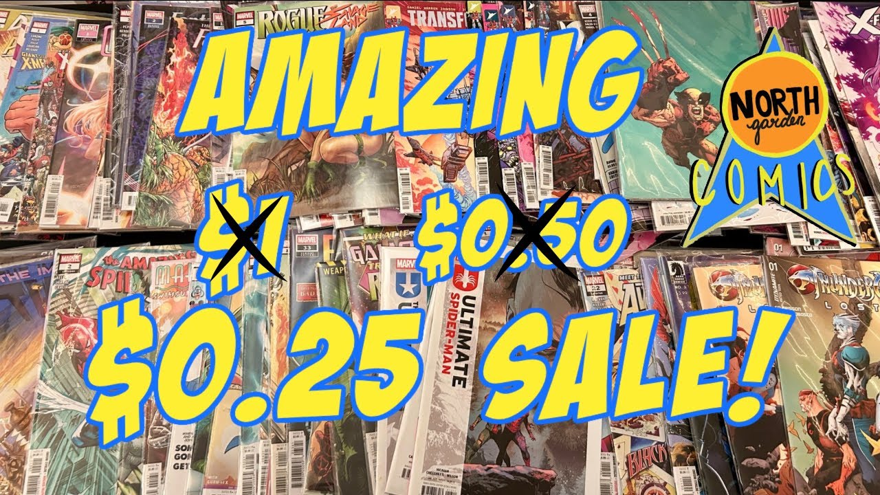 NEW Comics for a QUARTER?!? - Yes, PLEASE! - a Very Recent Back Issue ...
