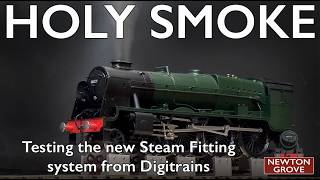 Holy Smoke - Testing the Digitrains Smoke Generator #modelrailway #train #steam #railway