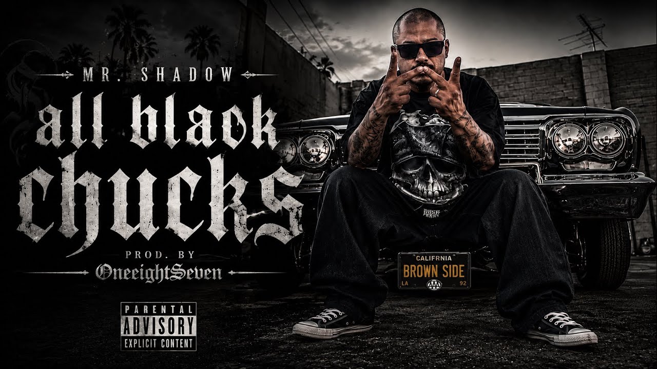 激レア皿chicano rap SHADOW 入手困難 All Black Chucks (187 Remix) | Mr. Shadow - YouTube