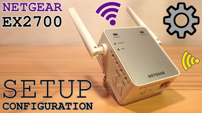 NETGEAR EX2700 Wi-Fi Extender • Factory Reset 