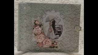 Project Share. Stamperia Wedding, 8x10 Album