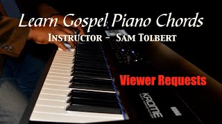 Gospel Piano Chords - Viewer Request - I Can Depend On God - Rev. Charles Nicks