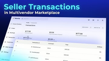 How Sellers Can View Transactions in a Multi Vendor Marketplace