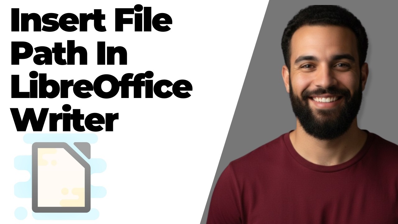How To Insert File Path In LibreOffice Writer (Easy Guide) - YouTube