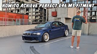 Cómo lograr un ajuste perfecto en el BMW E46 M3