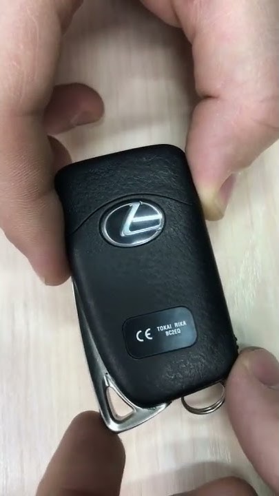 Как разобрать ключ лексус nx200 Замена батарейки в ключе на Lexus GS (L10),почти на всех после 2012 года GS, ES,