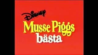 Musse Piggs Bästa (1996) SVENSK VHS INTRO