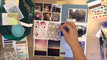 Project Life Process #23 - Week 41 using CItrus Twist December kit