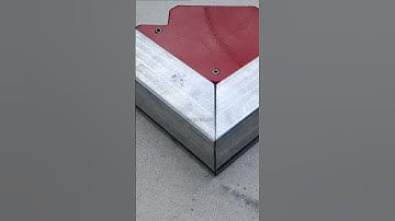 90 degree square tube profile #stickwelding #welding#weldingcreative #welder#weldingtig #diy #craft