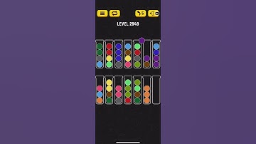 Ball Sort Puzzle Level 2949