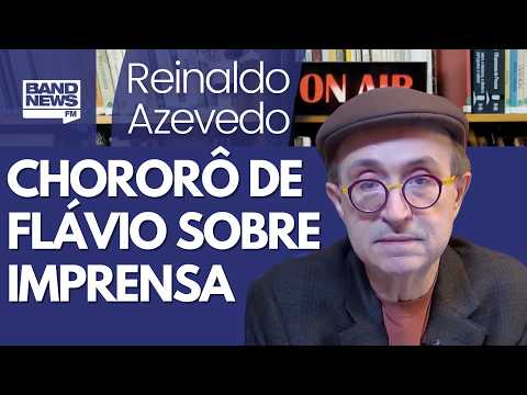 Reinaldo Azevedo – Flávio’s feeling butt-hurt because the news is reporting the news! He’s got no...