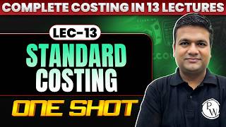 Ca Inter Costing Standard Costing  Costing One Shot  Ca Inter May26sep26  Ca Sunil Keswani