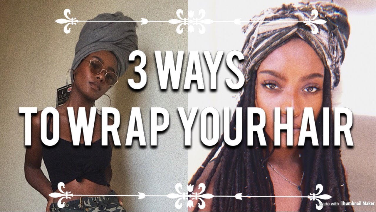 1. How to Wrap Your Hair for a Sleek, Smooth Look - wide 3