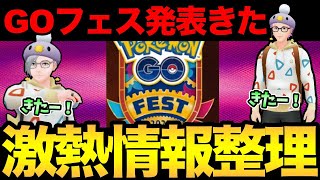 GOフェス発表きた！ザシアン！ボルケニオン！【 ポケモンGO 】【 GBL 】