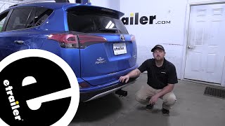 etrailer | Curt Trailer Hitch Installation  2016 Toyota RAV4