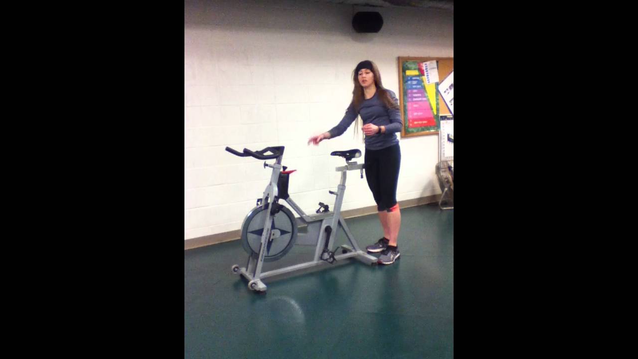 How to set up and adjust a spin bike YouTube