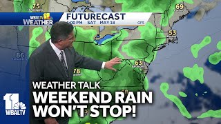 Weather Talk: Why does it keep raining on the weekends?