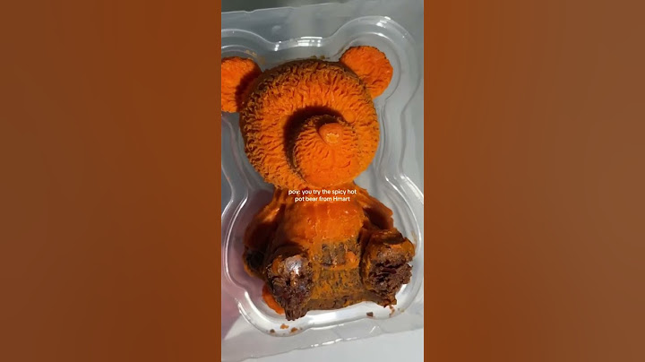 Spicy Hot Pot Bear | Hmart Find
