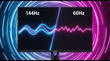 “Does Monitor Refresh Rate REALLY Matter? 🤔 | 60Hz vs 144Hz Explained!”