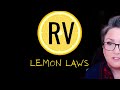 WHY Your NEW RV is (probably) NOT Covered by LEMON LAWS and warranty tips from Lehto's Law.