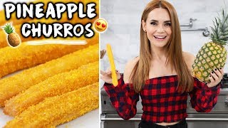 diy disneyland pineapple churros