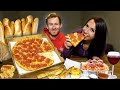 ULTIMATE PIZZA & PASTA MUKBANG! (OUR FAVORITES)