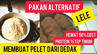 Cara membuat pakan alternatif lele dari dedak