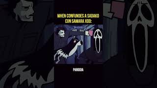 When confundes a Sadako con Samara y llega Springtrap #parodia #fnaf #sadako #humor #memes