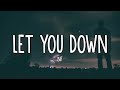 Nf  let you down lyrics