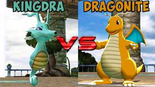 Pokemon battle revolution - Kingdra vs Dragonite