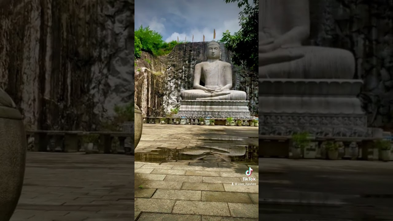 The world's largest stone statue of Samadhi Buddha ☸️.  