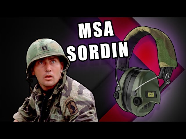 MSA SORDIN VS PELTOR  Why Sordin Supreme Pro X Electronic Hearing  Protection is Better (4k) 