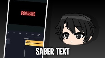 How to Make Saber Text in Alight Motion. || Tutorial #3