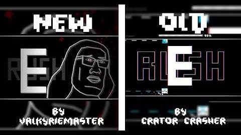 Geometry Dash | Rush E Comparison (New vs Old)