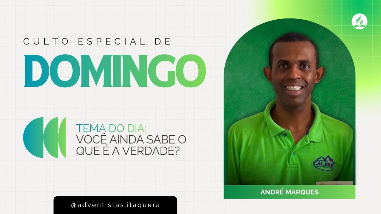 Você Ainda Sabe o Que é a Verdade? | Pregador Professor e Teólogo André Marques