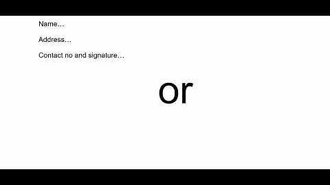 Application format to Police Station for Lost of Sim Card