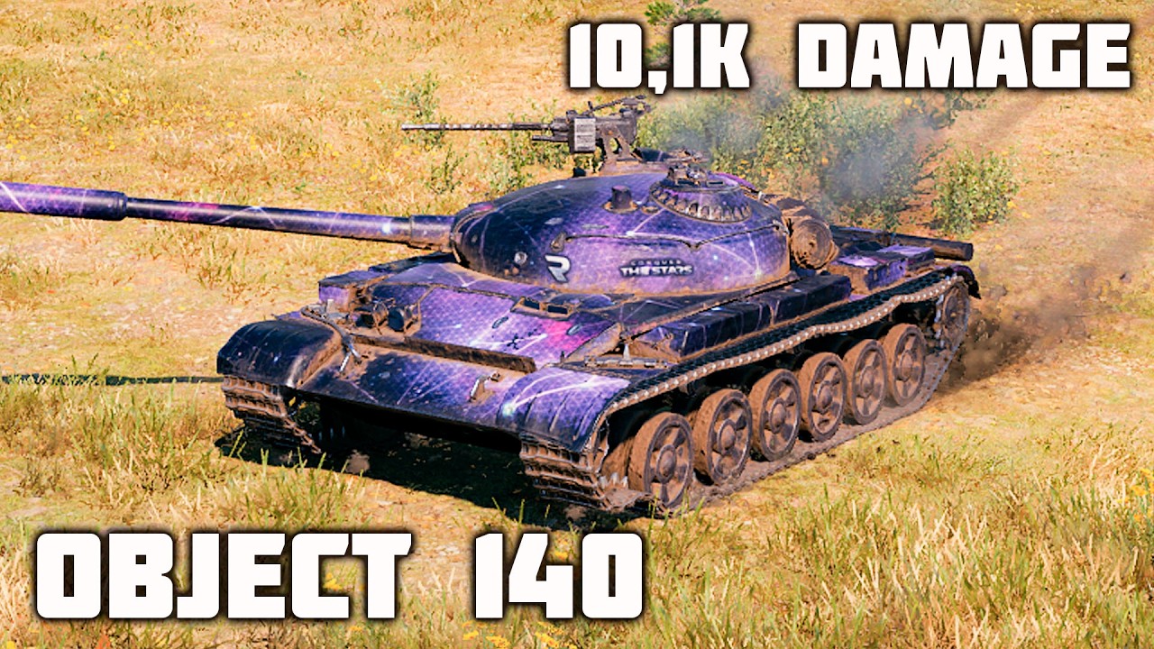Object 140 WoT – 4Kills, 10,1K Damage