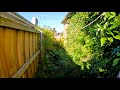 This Garden Disaster was an Overgrown Jungle | Yard Makeover